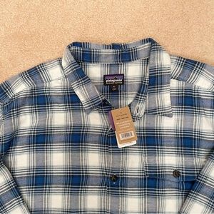 Brand New - Patagonia Blue Plaid Shirt - Men’s XL